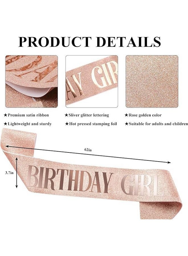 YouBella شريط عيد الميلاد وتاج مجوهرات يوبيلا الأنيق - عبوة من 2 قطعة | تاج فتاة عيد الميلاد | هدايا عيد الميلاد لأفضل صديقة/أخت (ذهب وردي) - Image 2