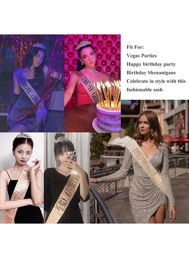 YouBella شريط عيد الميلاد وتاج مجوهرات يوبيلا الأنيق - عبوة من 2 قطعة | تاج فتاة عيد الميلاد | هدايا عيد الميلاد لأفضل صديقة/أخت (ذهب وردي) - Image 3