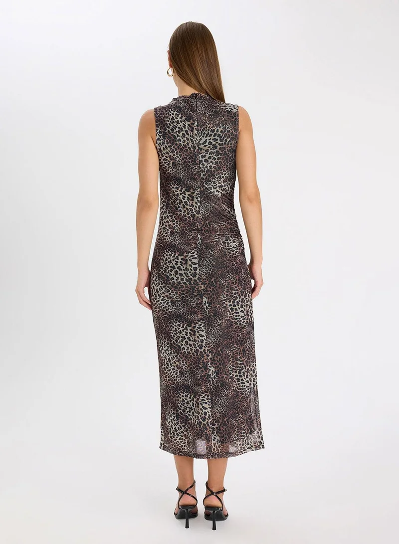 DeFacto Leopard Print Dress