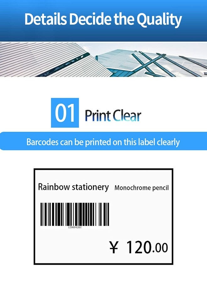 Aomya 3 Pack DK-1247 Compatible Die-Cut Wide Format Shipping Mailing Postage Address Labels Paper Roll 4.07" x 6.4" (103mm×164mm) White Labels with 3 Reusable Cartridges use for QL-1100 QL-1110NWB (3) - Image 4