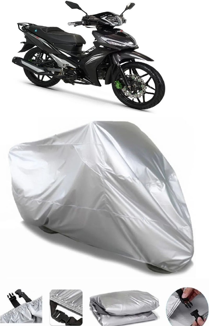 Breen Rks Easy Pro 50 Compatible Grey Waterproof Motorcycle Canvas Premium - Image 1
