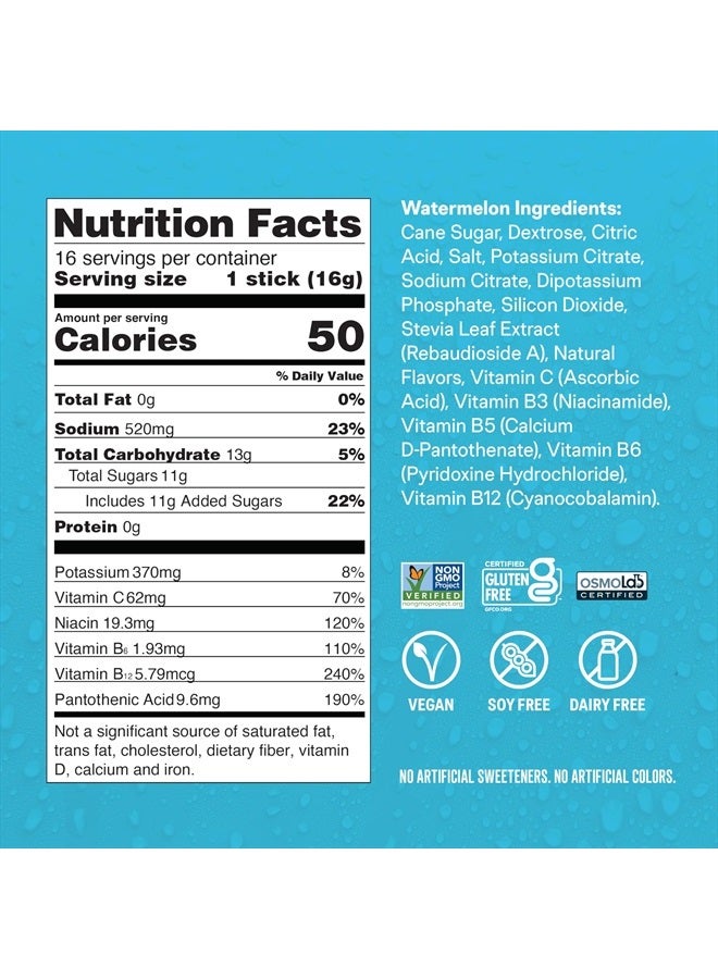 Liquid I.V. ® مضاعف الترطيب® - بطيخ | مسحوق مشروب الإلكتروليت | 1 عبوة (16 حصة) - Image 5