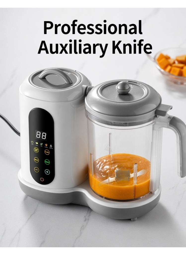 Hirospace 5-in-1 Multifunctional Baby Food Maker, Electric Blender & Steamer Combo, Food Processor for Homemade Baby Food, Perfect for Infants & Toddlers - Image 2