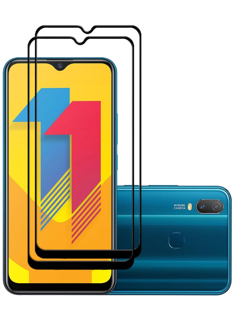 ACLIX 2 Pieces Antistatic ESD Dustproof Premium Quality High Definition Tempered Glass Screen Protector Designed For vivo Y11 (2019) - Image 1