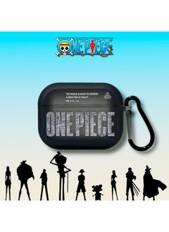 One Piece Luffy Applicable For Apple Airpods Protective Cover 4 Generation Pro2 2 Generation 3 Generation Bluetooth Earphone Case 4 Generation-Color:【ONE PIECE】-Applicable Models:Airpods 1/2 Generation