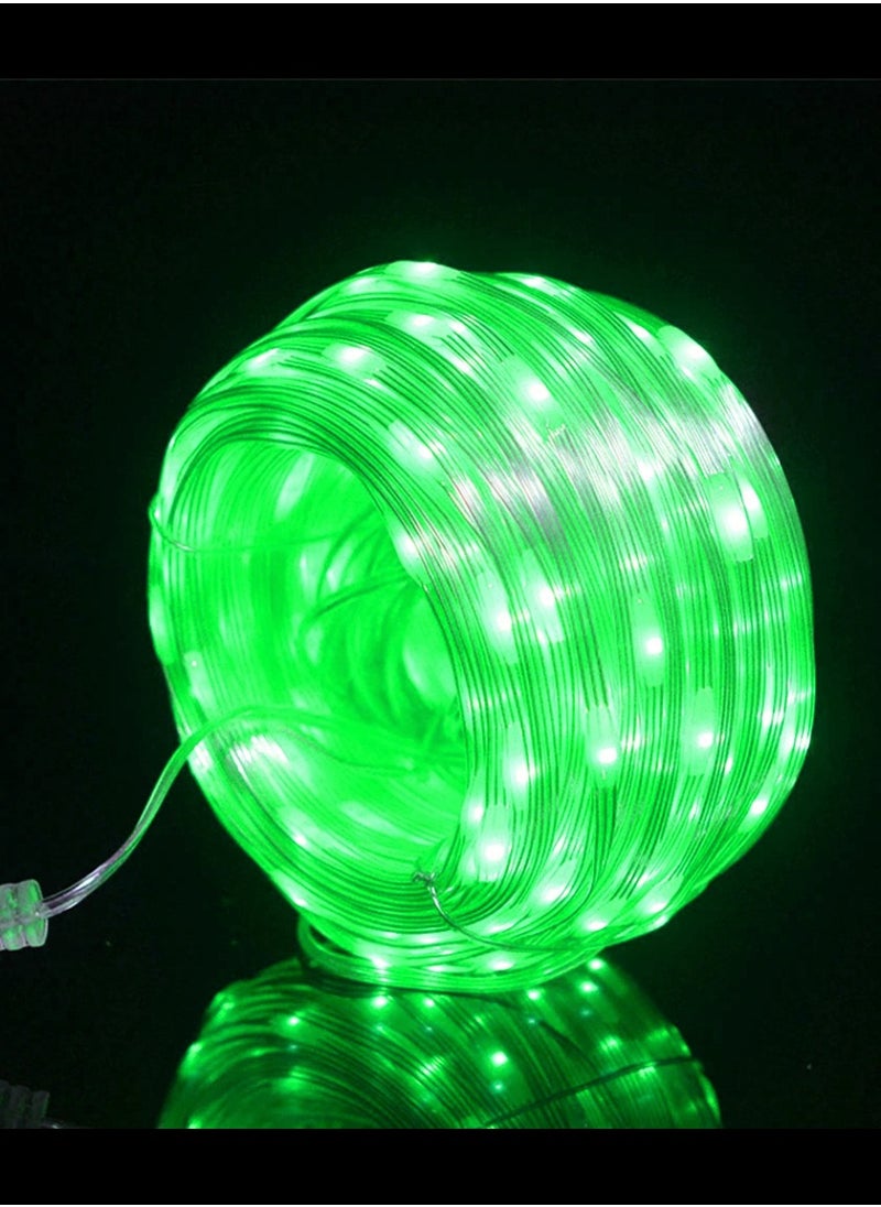 ESNCO - Multipurpose LED Lights Fairy Lights Twinkle Decoration String Lights Green 10 Meter 100 Led 32.80 FT Ramadan Light For Ramadan Decoration And Home Decoration Curtain Lights Garden Lights - Image 1