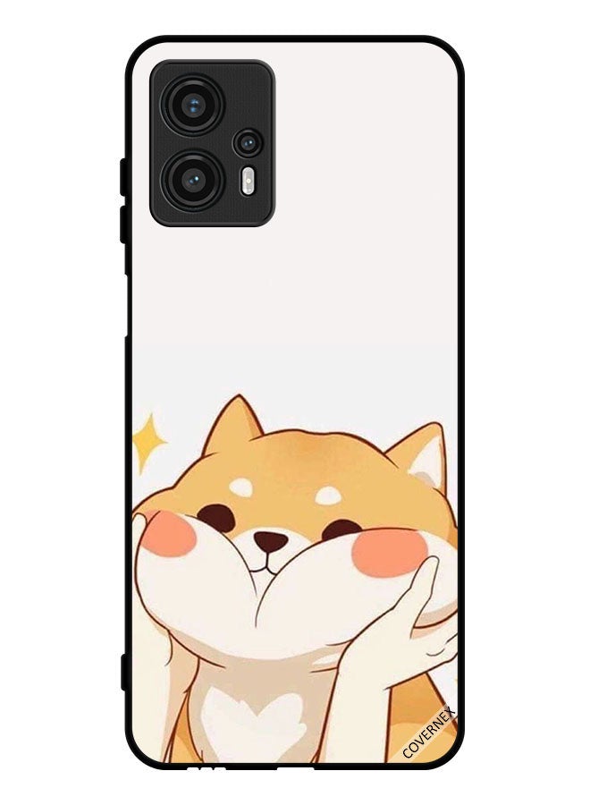 Covernex Protective Case Cover For Motorola Moto G13 Cute Cat Clip Art - Image 1