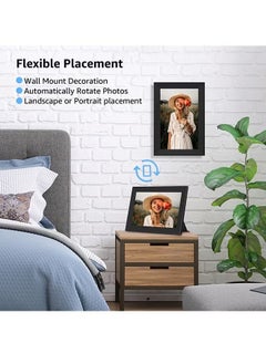XiuWoo Electronic Digital Photo Frame, 10.1 Inch WIFI Smart Cloud Photo Album, WIFI Slideshow Digital Picture Frame With IPS Touch Screen, Sturdy And Durable Electronic Picture Frame, (1pc, White, 16G)  - Image 3