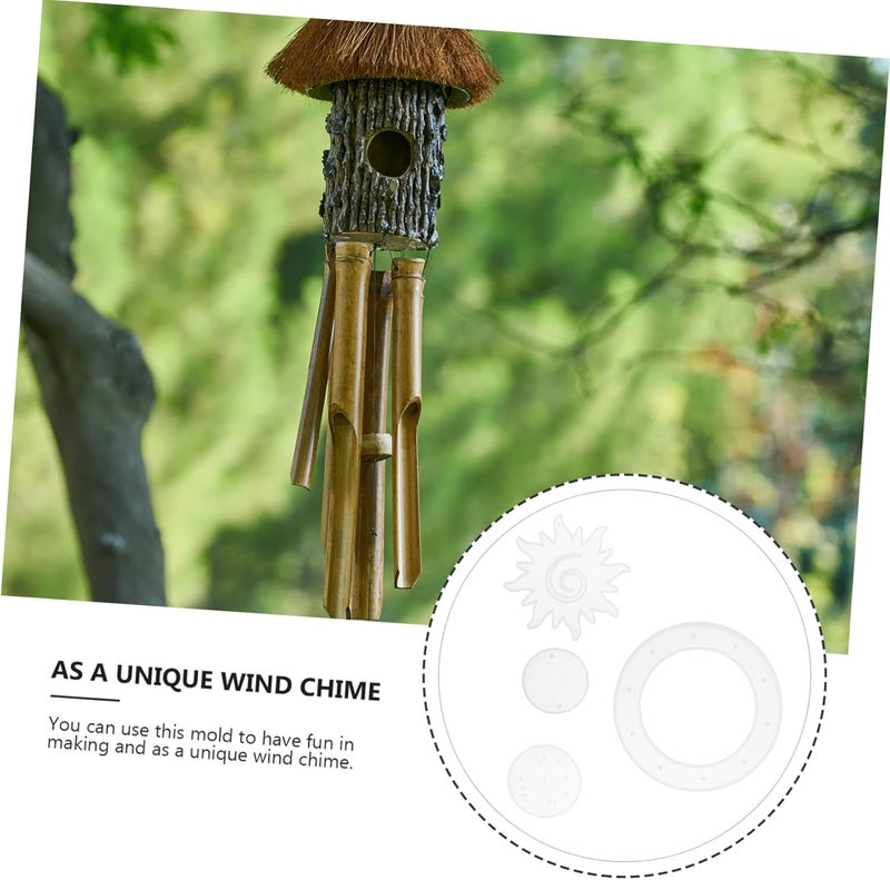 2sets Wind Chime Mold for Crafting Epoxy Hanging Decor Mold for Boys and for Home Decoration and Personal Projects - Image 5