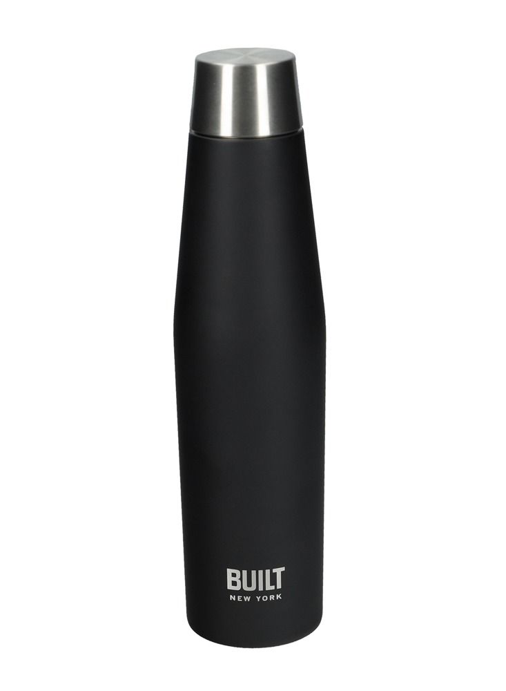 Built NY Insulated Water Bottle - Black - Image 1