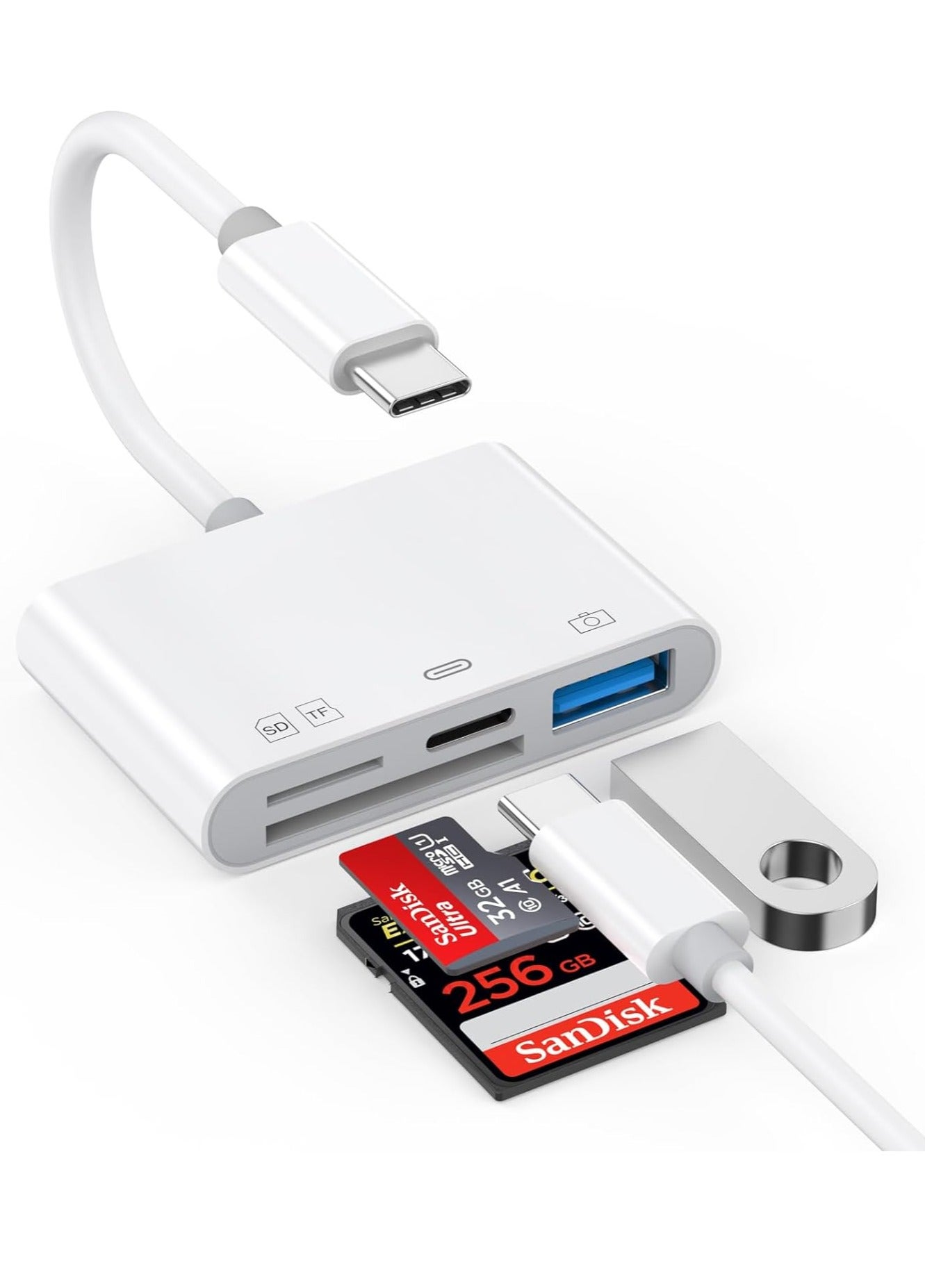 qirg Qirg 4-in-1 Usb C Sd Card Reader usbc Z584F26FA2959A0EC433BZ