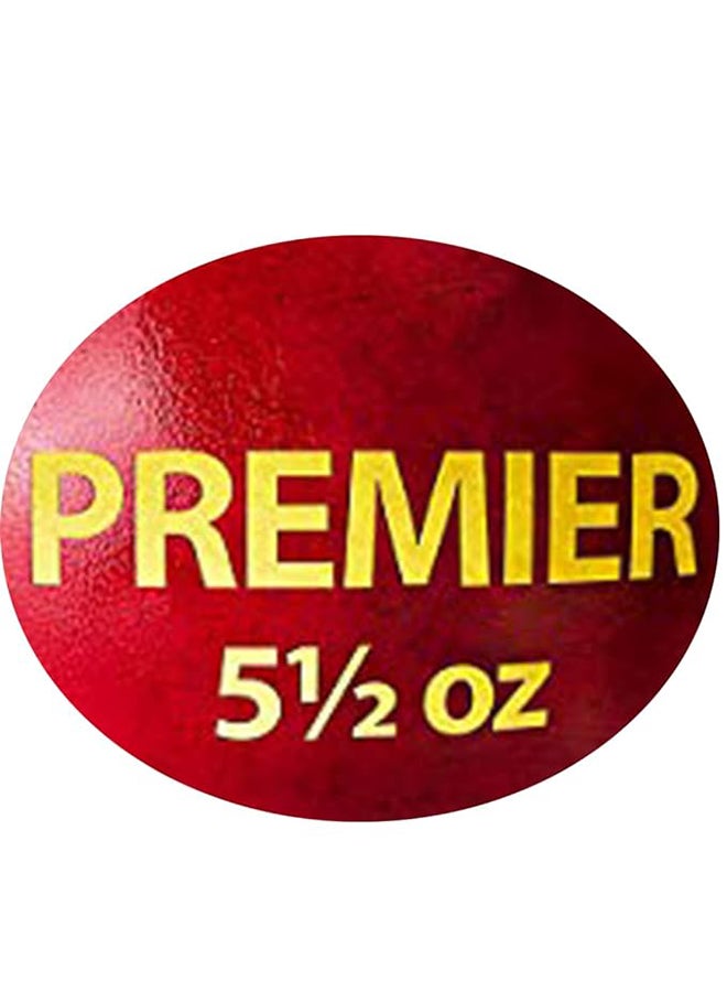 DSC Premier Leather Cricket Ball (Red)| Water Proofed Leather Ball | Suitable for Practice Game | Tournament Game | Top Quality Cork - Image 5