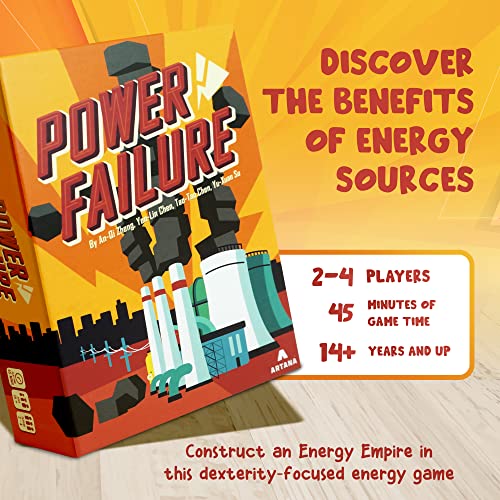 Genius Games Power Failure: A Strategy Card Game About Power Plants and Energy Generation – Science Board Game on Nuclear, Renewable, and Fossil Fuels - Educational STEM Board Game for Gamers, Adults and Families - Image 3