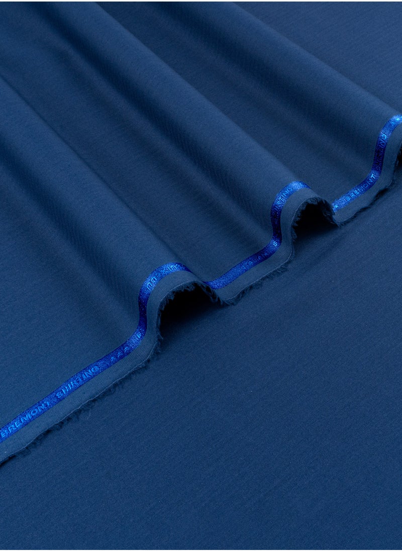 Narkin's Bremont Shirting - Unstitched Kandura Fabric - Summer Blended (Royal Blue) 