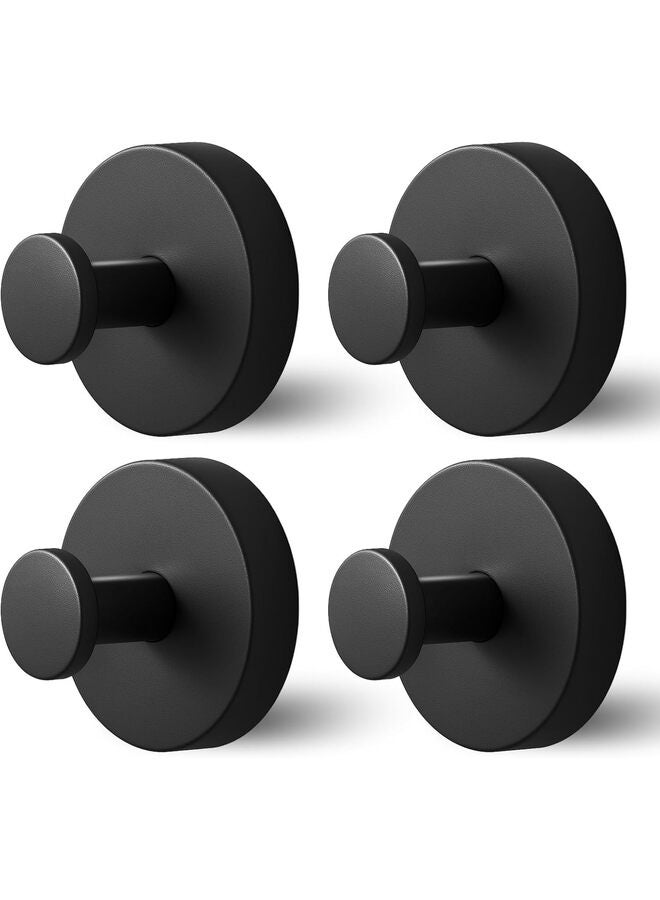 Showerr Hooks for Inside Shower,Suction Cup Hooks for Glass Window,Removable Towel Hooks for Bathrooms,4 Packs - Image 1