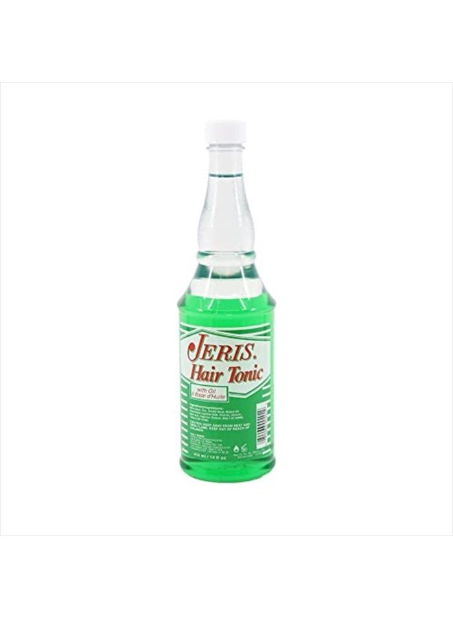 Jeris Hair Tonic with Oil Professional – Bottle of 14 Fl Oz each, Formulated For all hair types, Perfect for Men's Hair and Scalp Care and Health (2 Pack / 28 Fl Oz TOTAL)  - Image 3