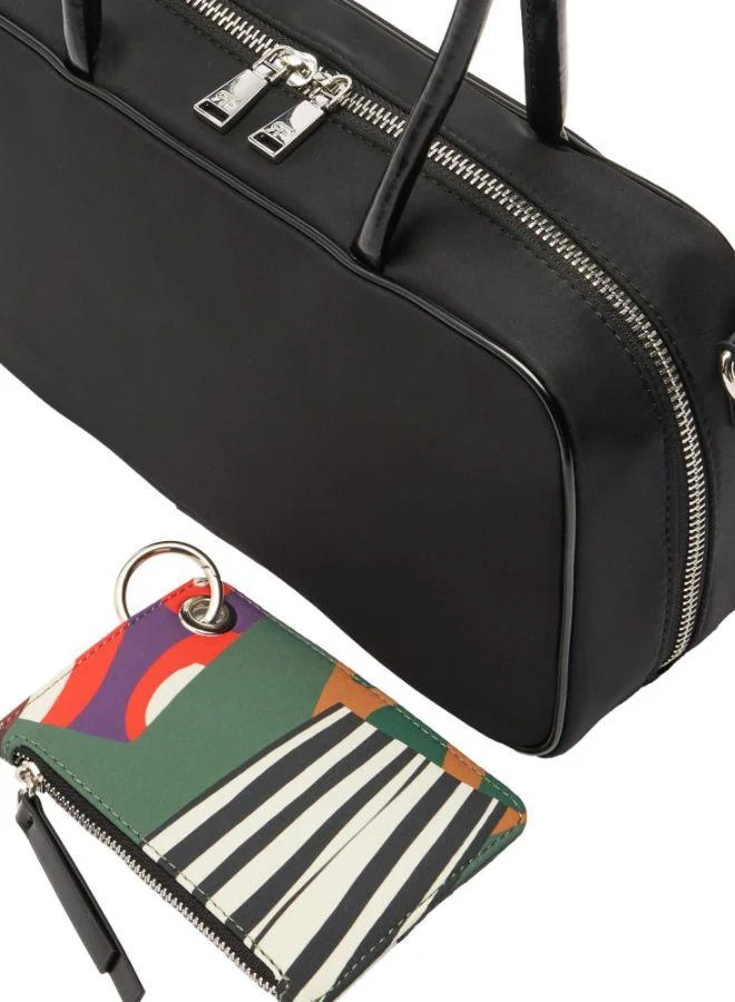 PARFOIS Nylon Bowling Bag With Pendant
