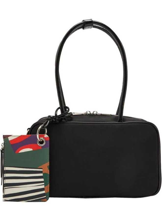 PARFOIS Nylon Bowling Bag With Pendant
