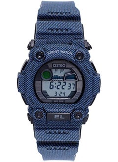 ASTRO Men Watch Digital Display And Plastic Strap A21901 Ppnb Navy Blue 