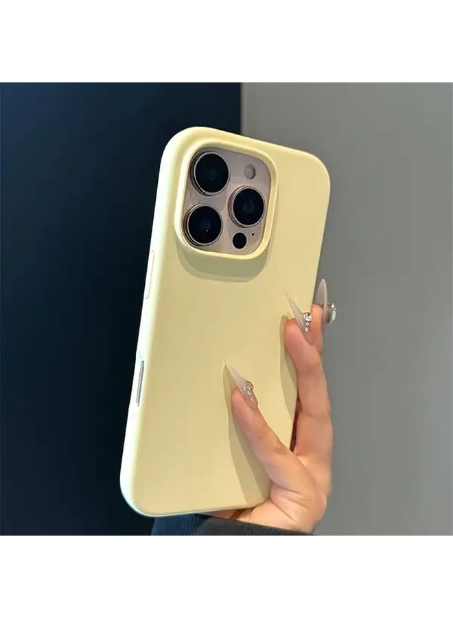 حافظة ناعمة مقاومة للصدمات من فئة الأعمال الممتازة لهاتف iPhone 12 Pro Max، بلون أزرق سماوي، بتصميم بسيط بلون واحد، حماية عالية الجماليات - Image 3