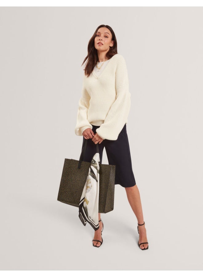 Ted Baker Ditsy Printed Extra Large Icon Bag - Image 5