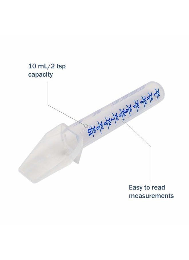 Ezy Dose Kids Oral Liquid Medicine Spoon For Baby & Toddler, Deliver Correct Dose, 10mL/2 TSP Capacity, Calibrated, Color May Vary, BPA Free  - Image 2