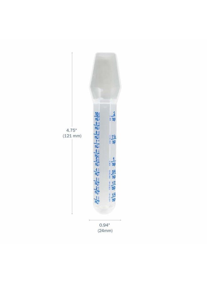 Ezy Dose Kids Oral Liquid Medicine Spoon For Baby & Toddler, Deliver Correct Dose, 10mL/2 TSP Capacity, Calibrated, Color May Vary, BPA Free  - Image 4