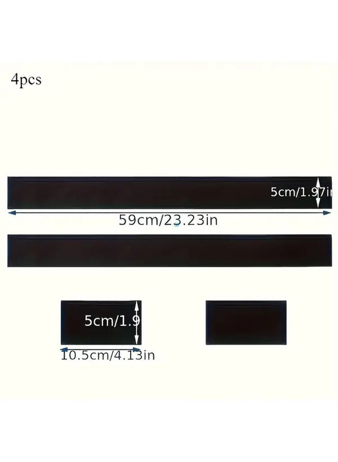 Black Car Trunk Storage Straps Adjustable Tie Down For Fire Extinguisher - Image 3