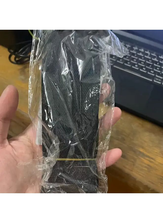 Black Car Trunk Storage Straps Adjustable Tie Down For Fire Extinguisher - Image 1