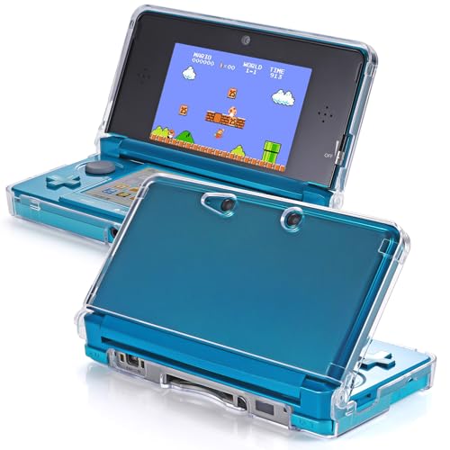 VSEER 3DS Case - VSEER Ultra Clear Crystal Transparent Hard Shell Protective Case Cover Skin for Nintendo 3DS - Image 1