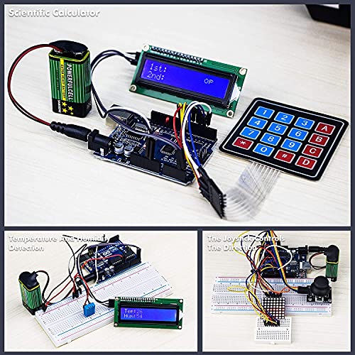 REES52 Scratch Starter Kit,Super Base Sensor Modules Kit Based on Arduino UNO R3 ATmega328P with 30 Lessons Compatible with Arduino IDE Mixly Mblock Graphical Programming - Image 3