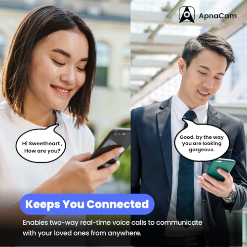 ApnaCam 4G SIM Outdoor CCTV Camera | 3+2MP Dual Lens Security Cam with Pan & Tilt Zoom, Motion Detection, 2-Way Talk, IP66 Weatherproof, SD Card Support Up to 128GB (White) - Image 5