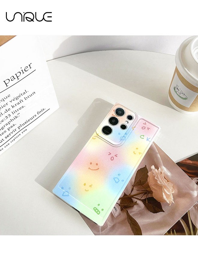 Unique - Compatible with Samsung Galaxy S25 Ultra Cases - Various Emoji Cases - Gradient Cases - TPU Slim Shockproof Cases - Image 1