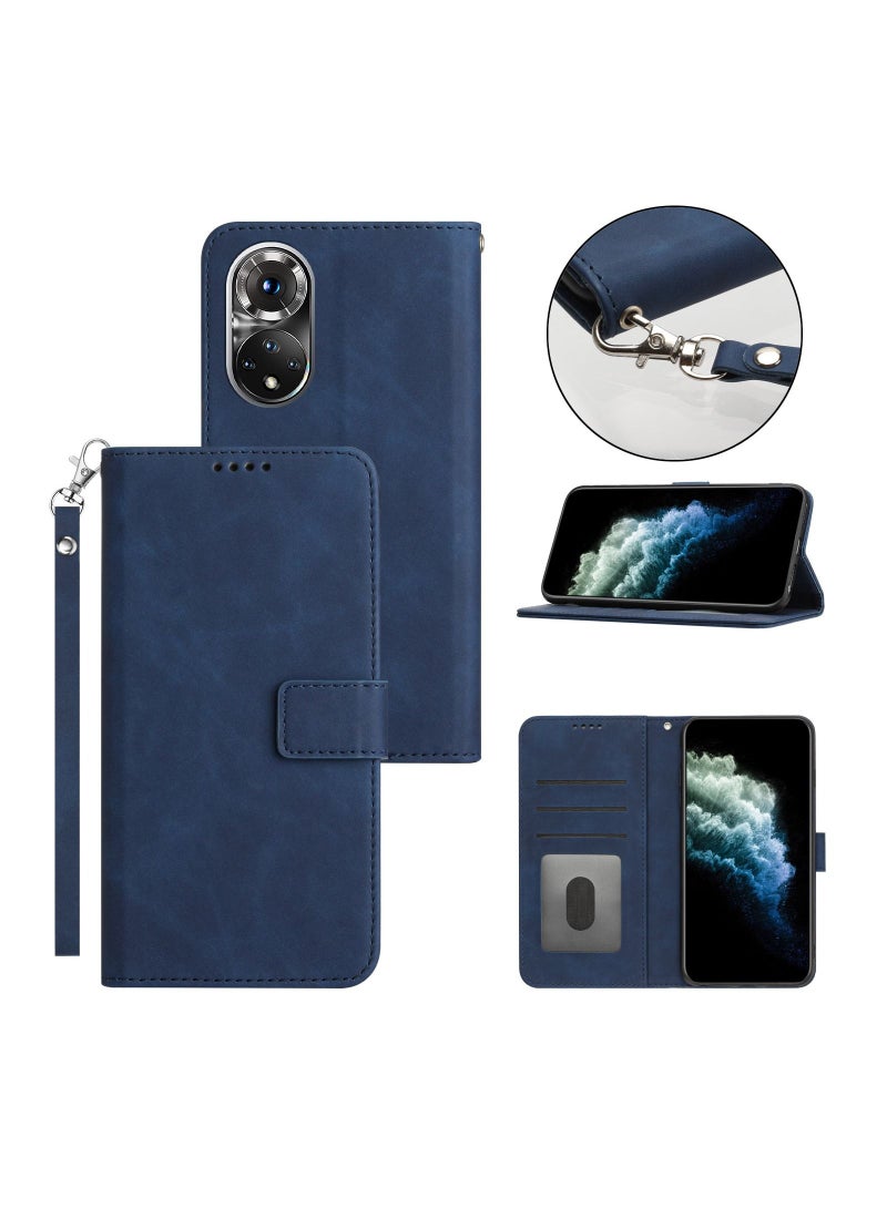 Suteni غطاء قابل للطي مع فتحات للبطاقات لحافظة الهاتف من الجلد لهواوي - Image 2