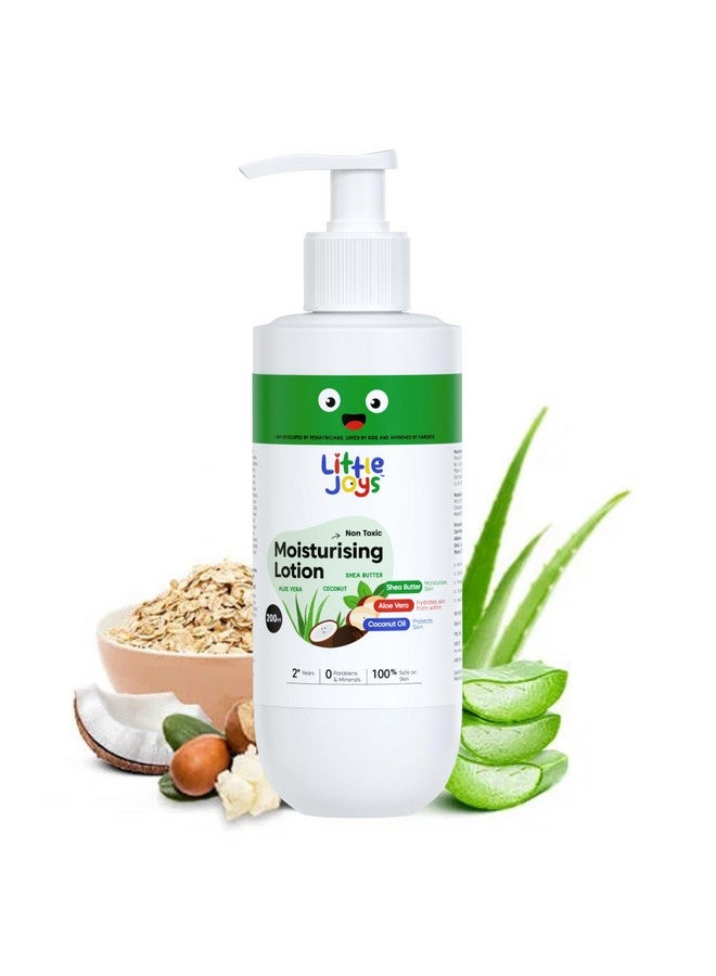 Little Joys Moisturising Body Lotion (200Ml) With Aloe Vera Extract Shea Butter & Coconut Oil Relieves Dryness Irritation & Nourishes Skin Paraben & Sulfate Free - Image 1