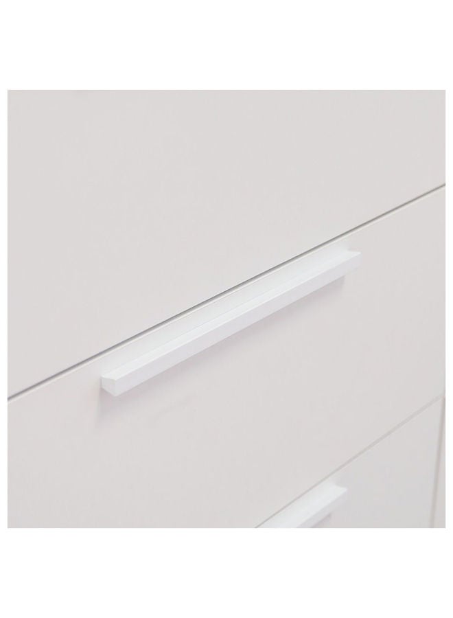 DANUBE HOME Serenity Dresser With Mirror Durable Vanity Table | Dressing Table | Makeup Table | Desk With Storage Modern Design Bedroom Furnitures 139x41x82cm White/Black  - Image 4