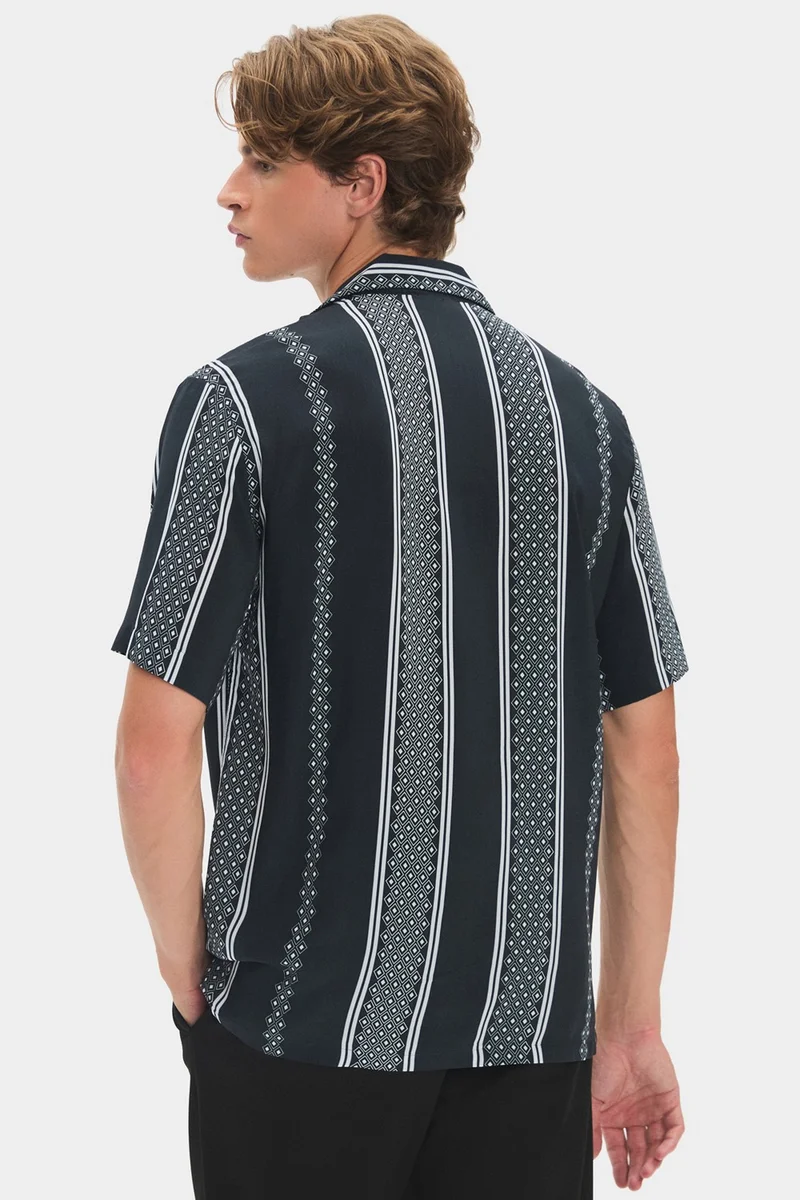 JUNE Exclusive Men's Short Sleeve Regular Shirt