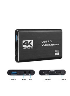 سيوسي بطاقة التقاط الفيديو HDMI 4K ، USB3.0 1080P 60FPS HD Ultra Low Latency ، بطاقة التقاط الألعاب للألعاب / البث المباشر / مؤتمرات الفيديو لنينتندو سويتش / PS4 / Xbox One / OBS / الكاميرا / الكمبيوتر  - Image 1