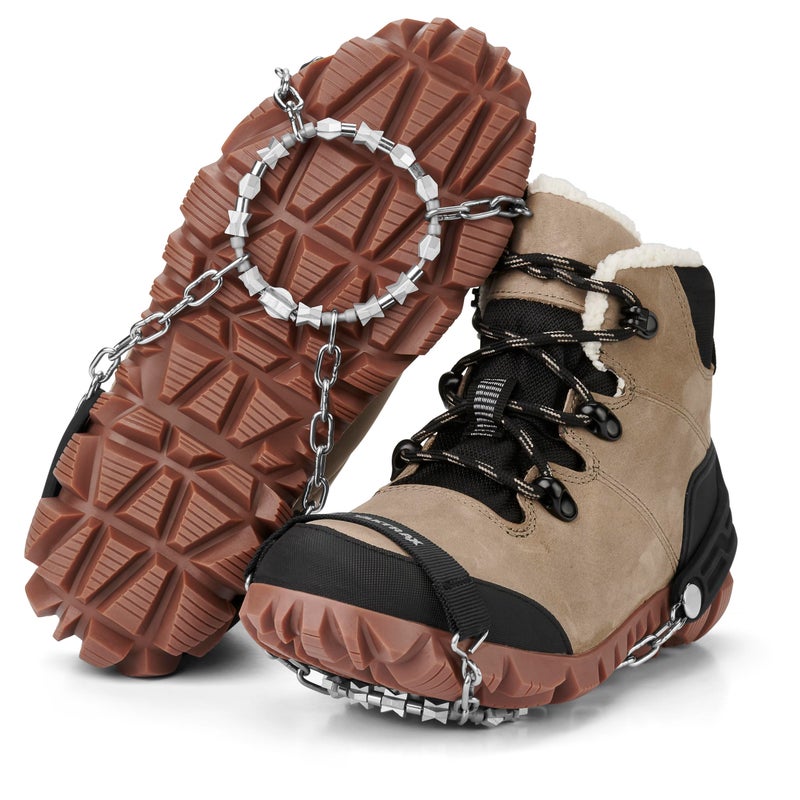 Yaktrax Diamond Go All Surface Traction Cleats for Walking on Ice and Snow - Image 1