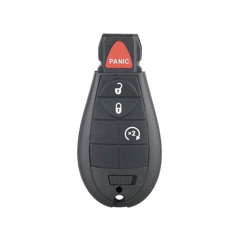 Aupoko GQ453T 4 Buttons Keyless Entry Remote Key Fob Replace 5604695556046955AG 56046955AA 56046955AB Replacement for Dodge 20132018 Ram 1500 2500 3500