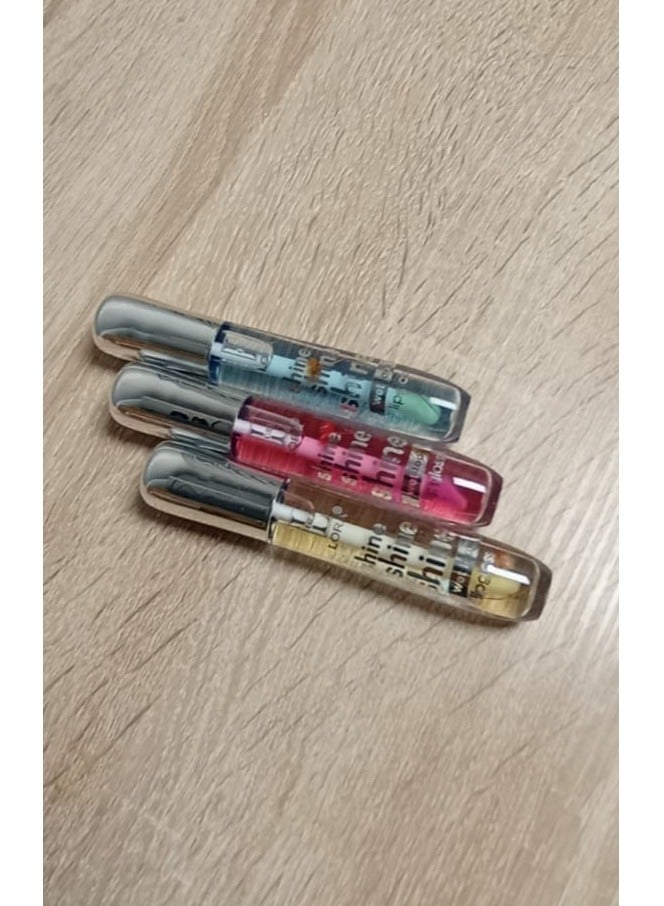 LORA Shine Wet Look Lipgloss 3 pieces - Image 2