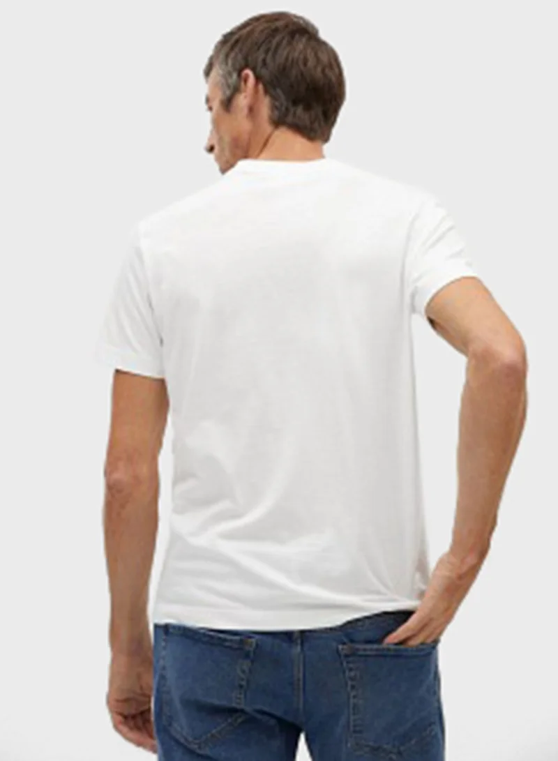 Mango Man Essential Crew Neck T-Shirt