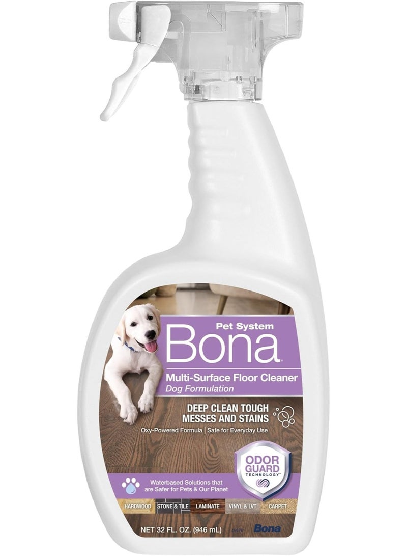 Bona Multi-Surface Floor Cleaner for Homes with Dogs, 32 oz