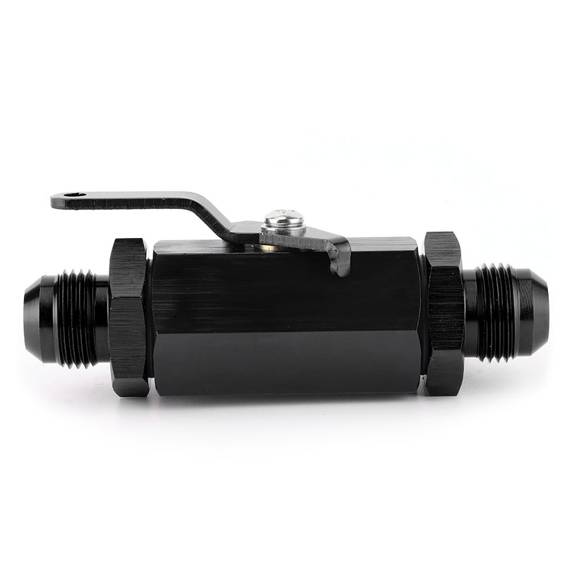 Y974 -10AN Shut Off Check Valve Aluminum Alloy Car Refitting for AN10 Fuel PipeBlack - Image 2
