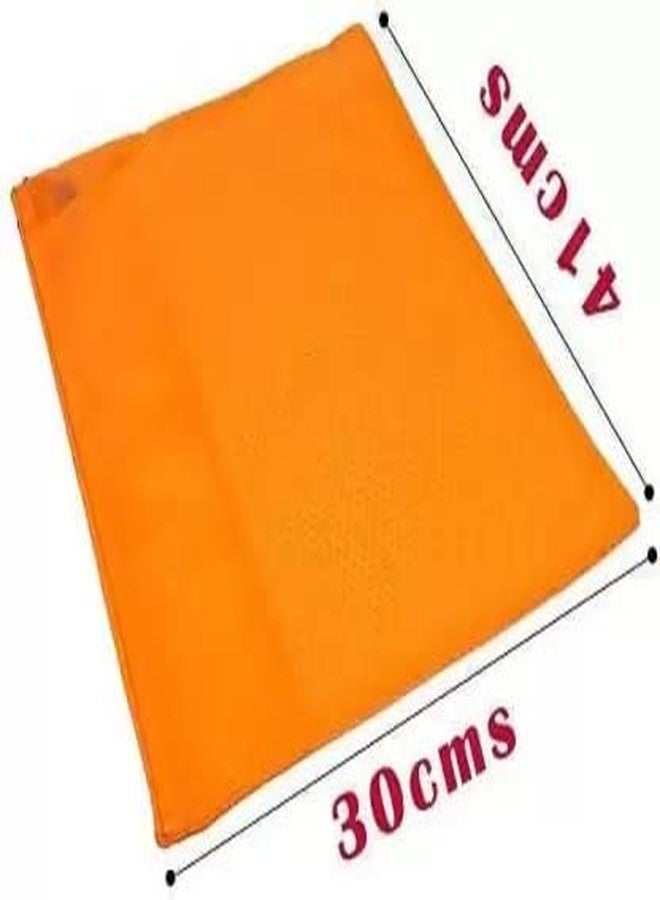Kavyatech 5 Pieces Transparent Pouch - Heavy-Duty Plastic Reinforced with Threads - Mesh Bag with Zipper for Organize Supplies - Image 3