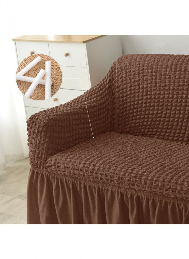 Stretch Sofa Cover Espresso