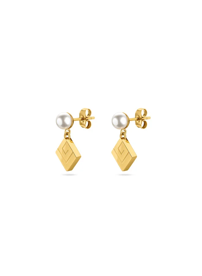 Guy Laroche Audrey Gold Earring for Women