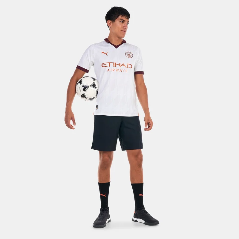 PUMA White Men's Manchester City F.C. Away Jersey - 2023/24 for Men | Best Price UAE