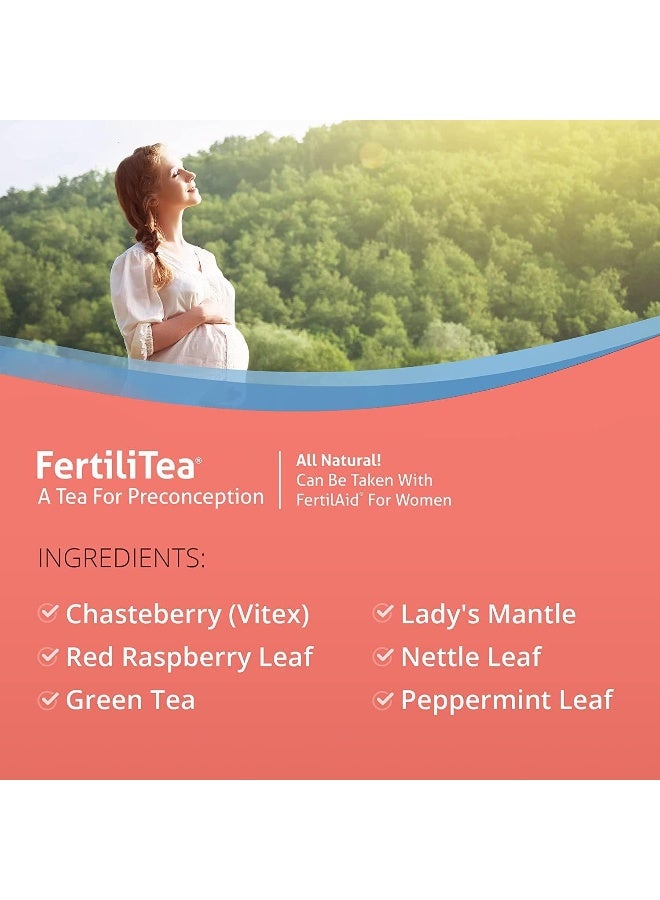 فايرهايفن هيلث خصوبة المرأة شاي أوراق فضفاضة - Image 3