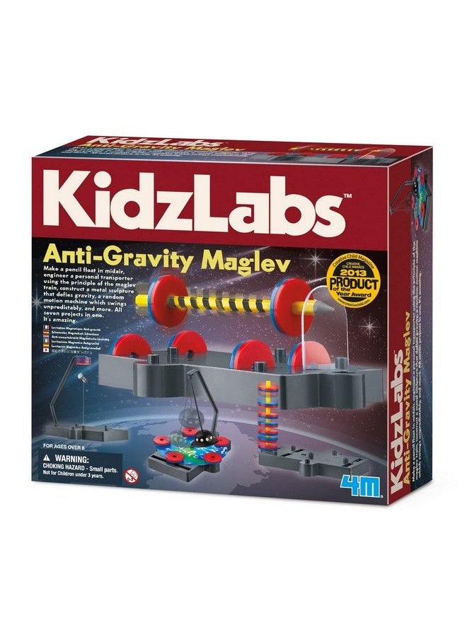 4m - Kidzlabs Anti Gravity Magnetic Levitation Science Kit Maglev Physics Stem Toys Educational Gift For Kids & Teens Girls & Boys (3686) - Image 1